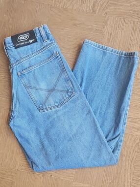 Raw Edge Light Blue Men’s Jeans 32W